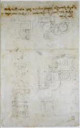 Études architecturales, vers 1560